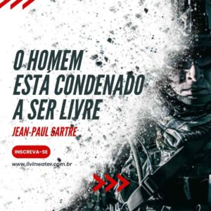 O ser humano está condenado a ser livre (Post do Instagram)